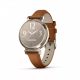 Garmin Lily 2 Classic krémarany világosbarna bőr szíjjal (ED) okosóra