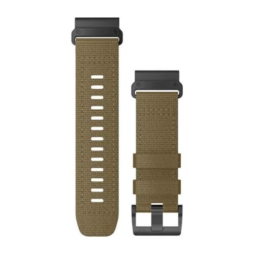 Garmin QuickFit óraszíj, 26 mm - taktikai Coyote Tan nylon