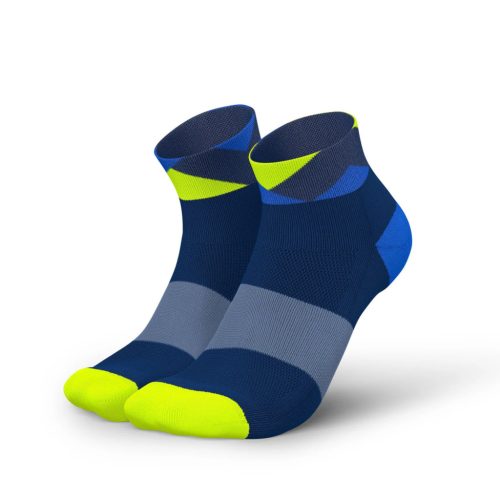 Incylence Running Peaks Short futózokni Navy Blue Canary