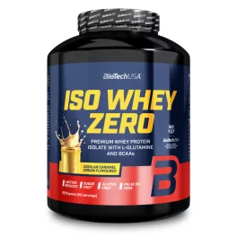   BioTechUSA Iso Whey Zero prémium fehérje 1816 g Katalán krém