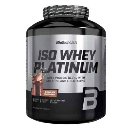 BioTechUSA Iso Whey Platinum - 1816 g csokoládé