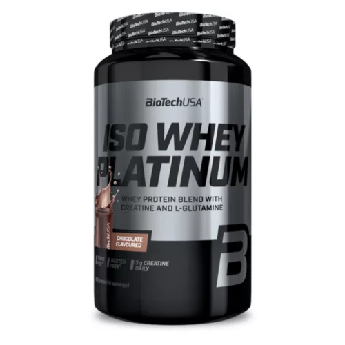 BioTechUSA Iso Whey Platinum - 908g csokoládé