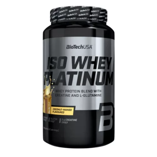 BioTechUSA Iso Whey Platinum - 908g kókusz - mangó