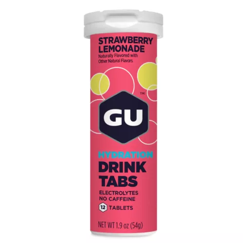 Gu Energy Hydration Drink Tabs pezsgőtabletta - 12 db Eper limonádé
