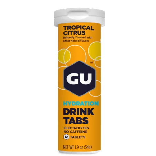 Gu Energy Hydration Drink Tabs pezsgőtabletta - 12 db Tropical citrus