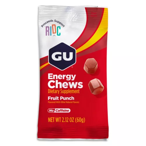 Gu Energy Chews gumicukor - 60 g Fruit Punch