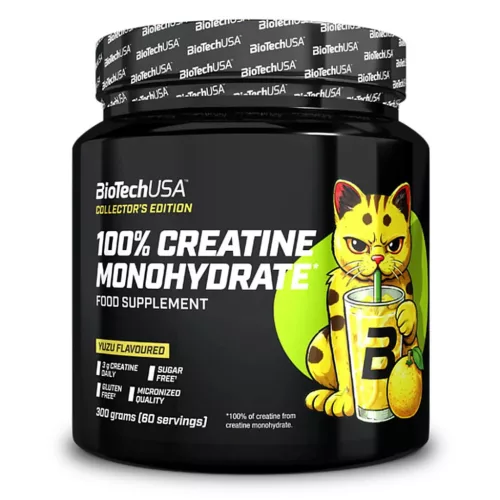 BioTechUSA 100% Creatine Monohydrate - 300 g yuzu