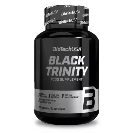   BioTechUSA Black Trinity teljesítményfokozó - 120 db kapszula