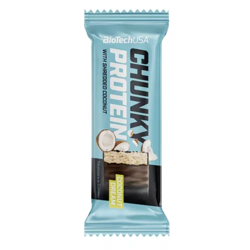 BioTechUSA Chunky Protein bar - 10x50 g Coconut dream