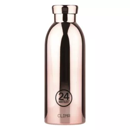 24BOTTLES Clima rozsdamentes acél termosz 500ml - Rose gold