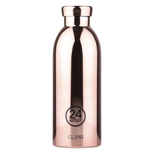 24BOTTLES Clima rozsdamentes acél termosz 500ml - Rose gold