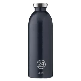 24BOTTLES Clima rozsdamentes acél termosz 850ml - Deep blue