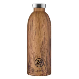   24BOTTLES Clima rozsdamentes acél termosz 850ml - Sequoia wood
