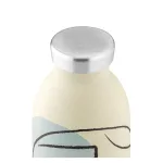 24BOTTLES Clima rozsdamentes acél termosz 500ml - White calypso