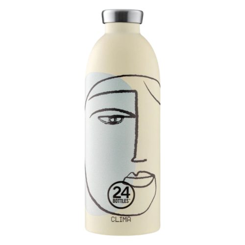 24BOTTLES Clima rozsdamentes acél termosz 850ml - White calypso