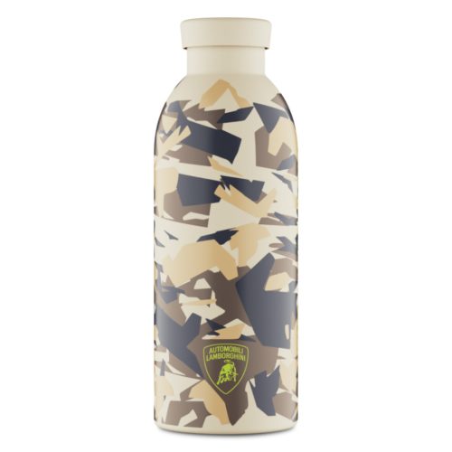 24BOTTLES Clima rozsdamentes acél termosz 500ml - Lamborghini - Military Sand Sterrato