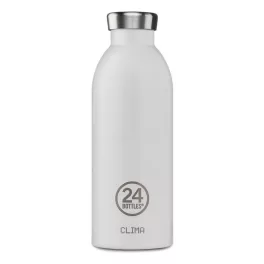   24BOTTLES Clima rozsdamentes acél termosz 500ml - Arctic White