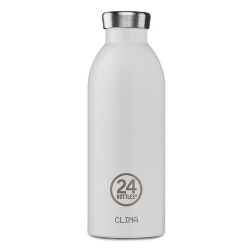 24BOTTLES Clima rozsdamentes acél termosz 500ml - Arctic White