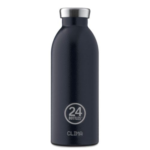 24BOTTLES Clima rozsdamentes acél termosz 500ml - Deep Blue