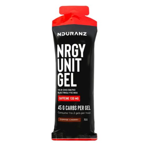 Nduranz ENERGY UNIT energia zselé koffeinnel 60 ml Kávé meggy
