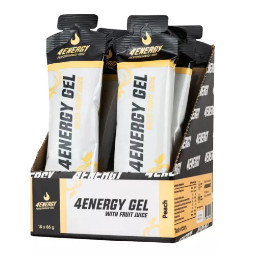 4Energy energia zselé - 66 g barack