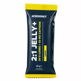 4Endurance 2:1 zselészelet koffeinnel - 25 g citrom 