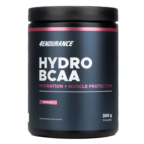 4Endurance Pro Hydro BCAA por - 300 g Trópusi gyümölcs