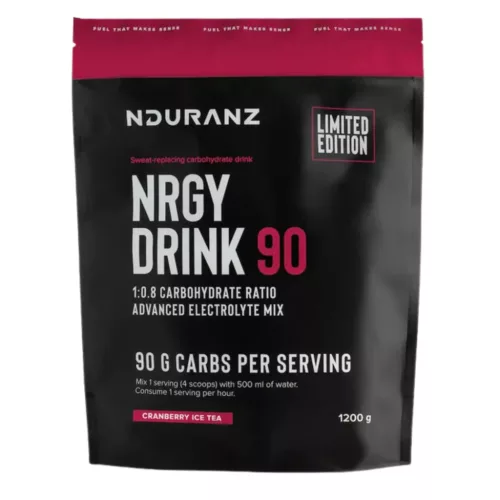 Nduranz Nrgy Unit Drink 90 sportital por - 1200 g áfonyás jegestea