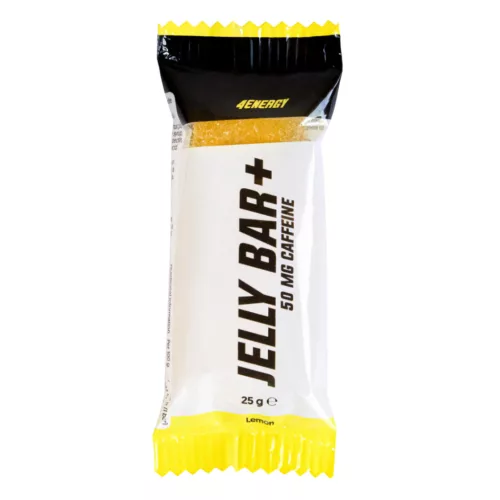 4Energy Jelly Bar+ zselés energia szelet - 25 g Citrom