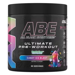   Applied Nutrition All Black Everything edzés elötti italpor - 375 g candy ice blast