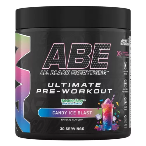 Applied Nutrition All Black Everything edzés elötti italpor - 375 g candy ice blast