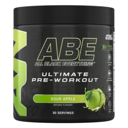   Applied Nutrition All Black Everything edzés elötti italpor - 375 g savanyú alma
