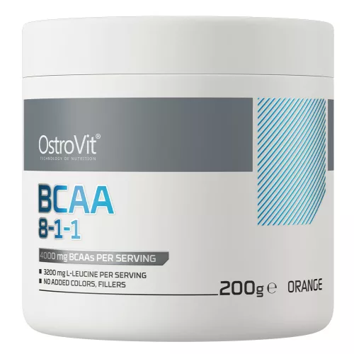 OstroVit BCAA 8-1-1 200 g - Narancs