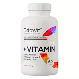 OstroVit Magnesium MAX + Vitamin - 60 tabletta