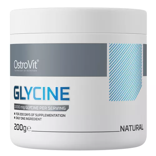 OstroVit Glycine 200 g - Ízesítetlen