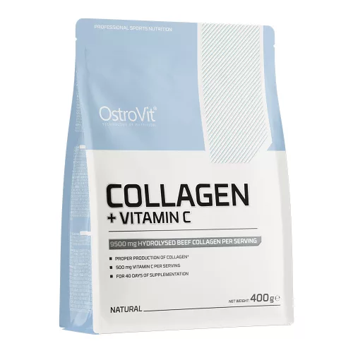 OstroVit Collagen + Vitamin C 400 g - Ízesítetlen