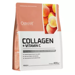 OstroVit Collagen + Vitamin C 400 g - Öszibarack