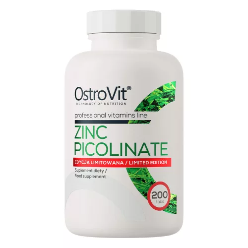 OstroVit Zinc Picolinate - 200 tabletta
