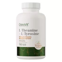 OstroVit L-Theanine + L-Tyrosine VEGE - 90 kapszula
