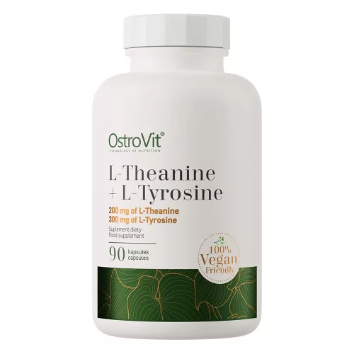 OstroVit L-Theanine + L-Tyrosine VEGE - 90 kapszula