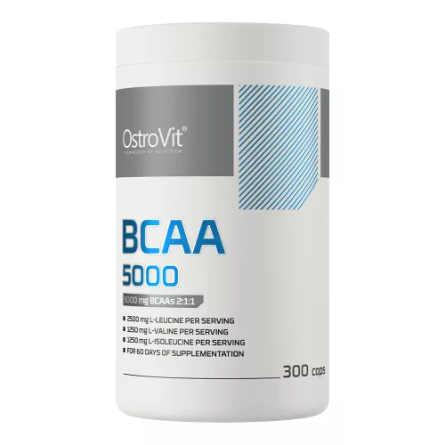 OstroVit BCAA 5000 mg - 300 kapszula