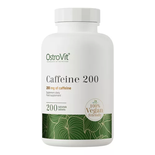 OstroVit Caffeine 200 mg VEGE - 200 tabletta
