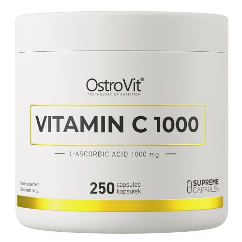 OstroVit Vitamin C 1000 mg - 250 kapszula