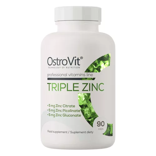 OstroVit Triple Zinc - 90 kapszula