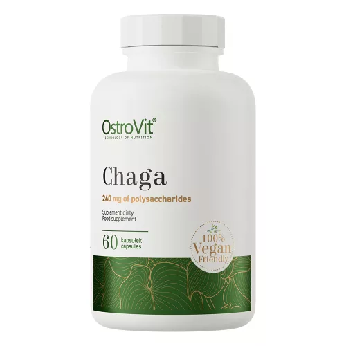 OstroVit Chaga VEGE - 60 kapszula