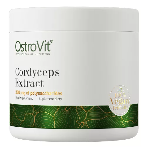 OstroVit Cordyceps Sinensis Extract 50 g - Ízesítetlen