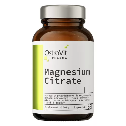 OstroVit Pharma Magnesium Citrate - 60 kapszula