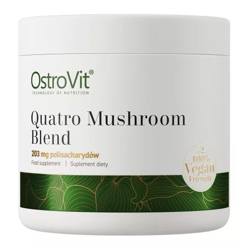 OstroVit Quatro Mushroom Blend VEGE 100 g - Ízesítetlen