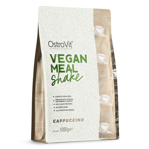 OstroVit Vegan Meal Shake 1000 g - Cappuccino