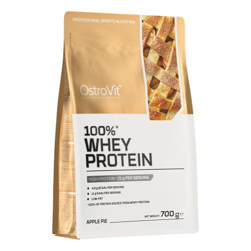 OstroVit 100% Whey Protein fehérje 700 g - Almás pite